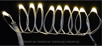 Фото Yes!Fun (Новогодько) лінійна 10 LED 0.55 м молочно-біла (801097)