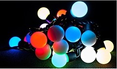 Фото Luca Lighting гірлянда лінійна мультикольорова 4.9 м 50 LED (8711473896565)