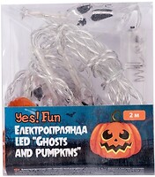 Фото Yes!Fun (Новогодько) Хеллоуїн Ghost and pumpkin 11 LED 2 м (801176)