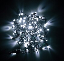 Фото Евросвет Starlight гірлянда бахрома 75 LED 2x0.7 м білий IP44 (000057269)