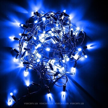 Фото Евросвет Starlight лінійна 100 LED 5 м синій IP44 (000057276)