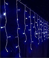 Фото Yes!Fun (Новогодько) гірлянда бахрома 83 LED 3x0.6 м синій (973777)