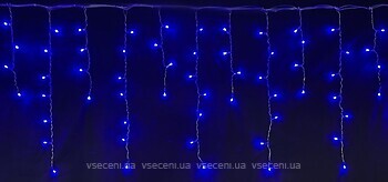 Фото Yes!Fun (Новогодько) гірлянда бахрома 84 LED 2.1x0.7 м синій (973772)