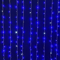 Фото Yes!Fun (Новогодько) гірлянда-штора 272 LED 3x2.6 м синій (973774)