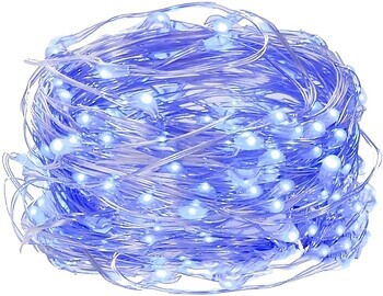 Фото Springos гірлянда лінійна 10 LED 0.9 м синій (CL0003)
