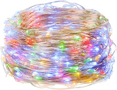 Фото Springos гирлянда линейная 10 LED 0.9 м мультиколор (CL0004)
