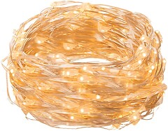 Фото Springos гирлянда линейная 20 LED 1.9 м теплый белый (CL0005)
