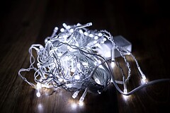 Фото BPNY гірлянда бахрома Бурульки 100 LED 3x0.6 м білий (102970)