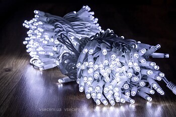 Фото BPNY гірлянда лінійна вологозахищена 18W 300 LED 30 м білий (102992)