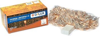 Фото Delux Waterfall C 320 LED 3x3 м теплый-белый/прозрачный IP20 (90018006)