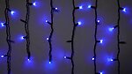 Фото Delux Icicle 75 LED 2x0.7 м чорний/синій flash IP44 EN (90020892)