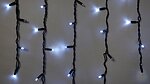 Фото Delux Icicle 75 LED 2x0.7 м чорний/білий IP44 EN (90020896)