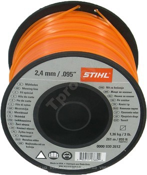 Фото Stihl Квадрат 2.4 мм 261 м (00009302612)