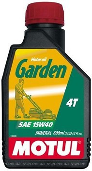 Фото Motul Garden 4T 15W-40 0.6 л (835000/106992)