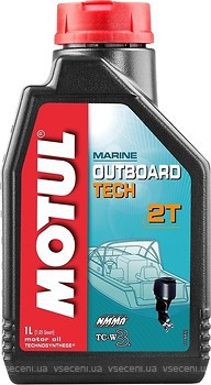 Фото Motul Outboard Tech 2T 1 л (851711/102789)