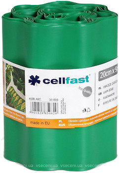 Фото Cellfast бордюрная лента 9 м x 20 см, зеленый (30-003)
