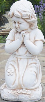 Фото Гранд-Презент Дитина молиться на колінах кремовий (ССП12092-1)