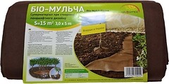 Фото Growtex агроволокно Біо-Мульча коричневое 70 г/м2 фасовка 3x5 м