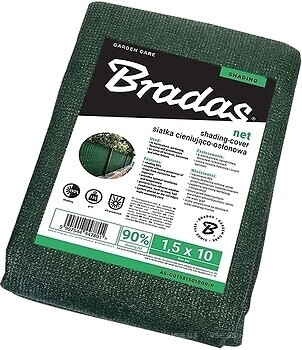 Фото Bradas затіняюча зелена 90% фасування 1.8x10 м (AS-CO13518010GR/P)