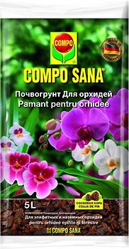 Фото Compo Торфосуміш Sana для орхідей 5 л (1611)