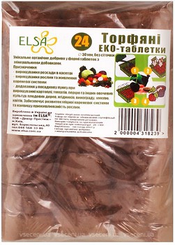 Фото Elsa Торф'яна таблетка 30 мм, 24 шт
