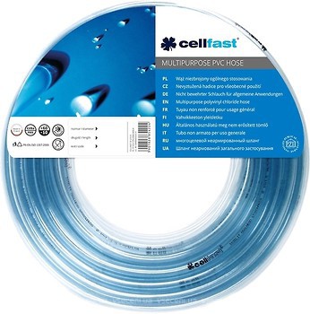Фото Cellfast багатоцільовий неармований шланг 8x1.5 мм, 50 м (20-403)