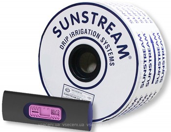 Фото Sunstream краплинна стрічка 6 mil 20 см 1.2 л/час 2500 м