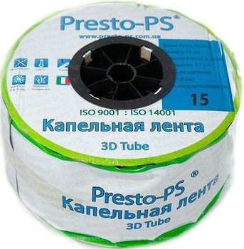 Фото Presto-Ps крапельна стрічка 3D Tube 15 см 16 (5/8