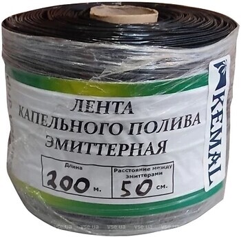 Фото Kemal капельная лента Garden Drip 9 mil/50 см 1.4 л/час 200 м