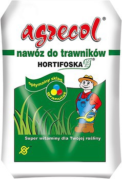 Фото Agrecol Комплексне мінеральне добриво Hortifoska осіннє для газонів 25 кг