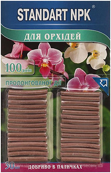 Фото Standart NPK Добриво в паличках для орхідей 30 шт