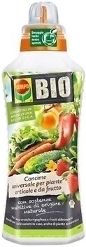 Фото Compo Органічне Bio добриво для фруктових і овочевих рослин 1 л