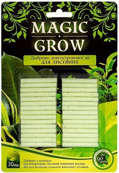 Фото Magic Grow Удобрение для декоративно-лиственных растений в палочках 30 шт