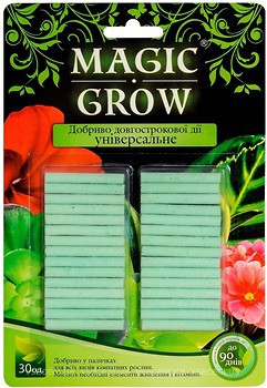 Фото Magic Grow Добриво універсальне для кімнатних рослин в паличках 30 шт