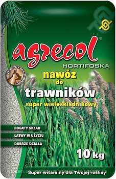 Фото Agrecol Комплексне мінеральне добриво Hortifoska для газонів 10 кг