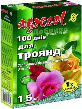 Фото Agrecol Комплексне мінеральне добриво 100 днів для троянд 1.5 кг
