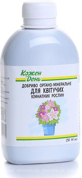 Фото Кожен День Органо-мінеральне для квітучих рослин 250 мл