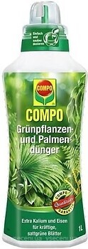 Фото Compo Рідке добриво для зелених рослин та пальм 1 л (4440)