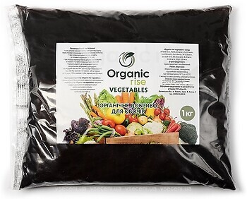 Фото Organic Rise Добриво для овочів Гумат калію 760 г/кг 1 кг