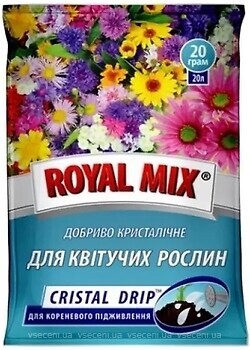 Фото Royal Mix Удобрение кристаллическое для цветущих растений 100 г