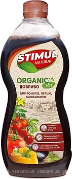 Фото Стимул NPK Добриво органічно-мінеральне для томатів, перцю та баклажанів 550 мл
