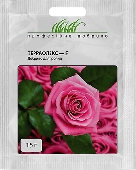 Фото Новоферт Комплексне мінеральне добриво Террафлекс-F для троянд 15 г