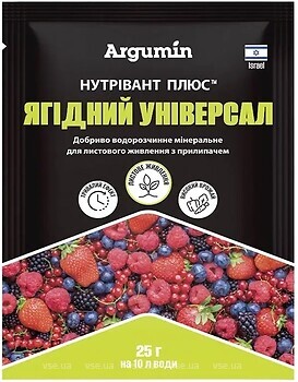 Фото Argumin Минеральное удобрение Нутривант плюс для ягодных универсал 25 г