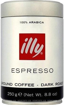 Фото Illy Espresso Dark молотый 250 г