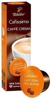 Фото Tchibo Cafissimo Caffe Crema Rich Aroma в капсулах 10 шт