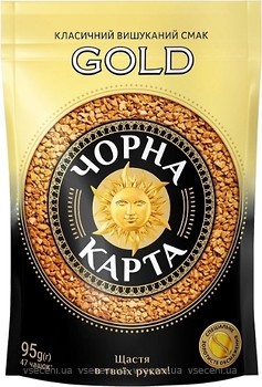 Фото Черная карта Gold растворимый 95 г