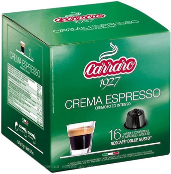 Фото Carraro Crema Espresso в капсулах 16 шт