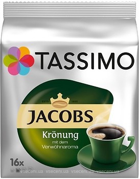 Фото Jacobs Tassimo Kronung в капсулах 16 шт