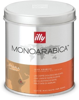 Фото Illy Monoarabica Ethiopia молотый 125 г