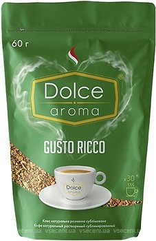 Фото Dolce Aroma Gusto Ricco розчинна 60 г